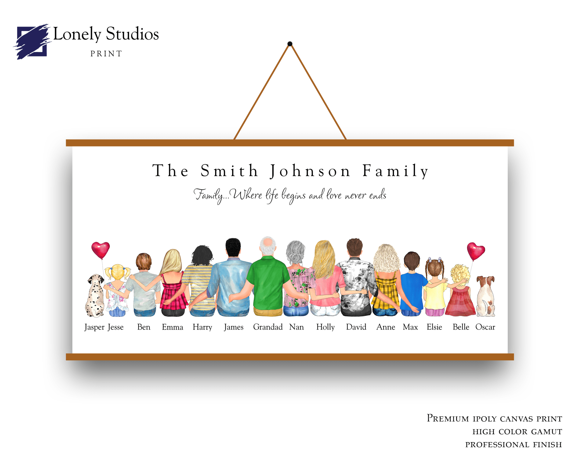 Family Tree Gift, Family Tree, Family Tree Print, Family Tree Picture	Family Gift, Personalised Family	, Custom Family Tree, Custom Family Gift	, Family, Wedding Gift, Housewarming Gift, Mothers Day Gift, Custom portrait, Grandparents gift,