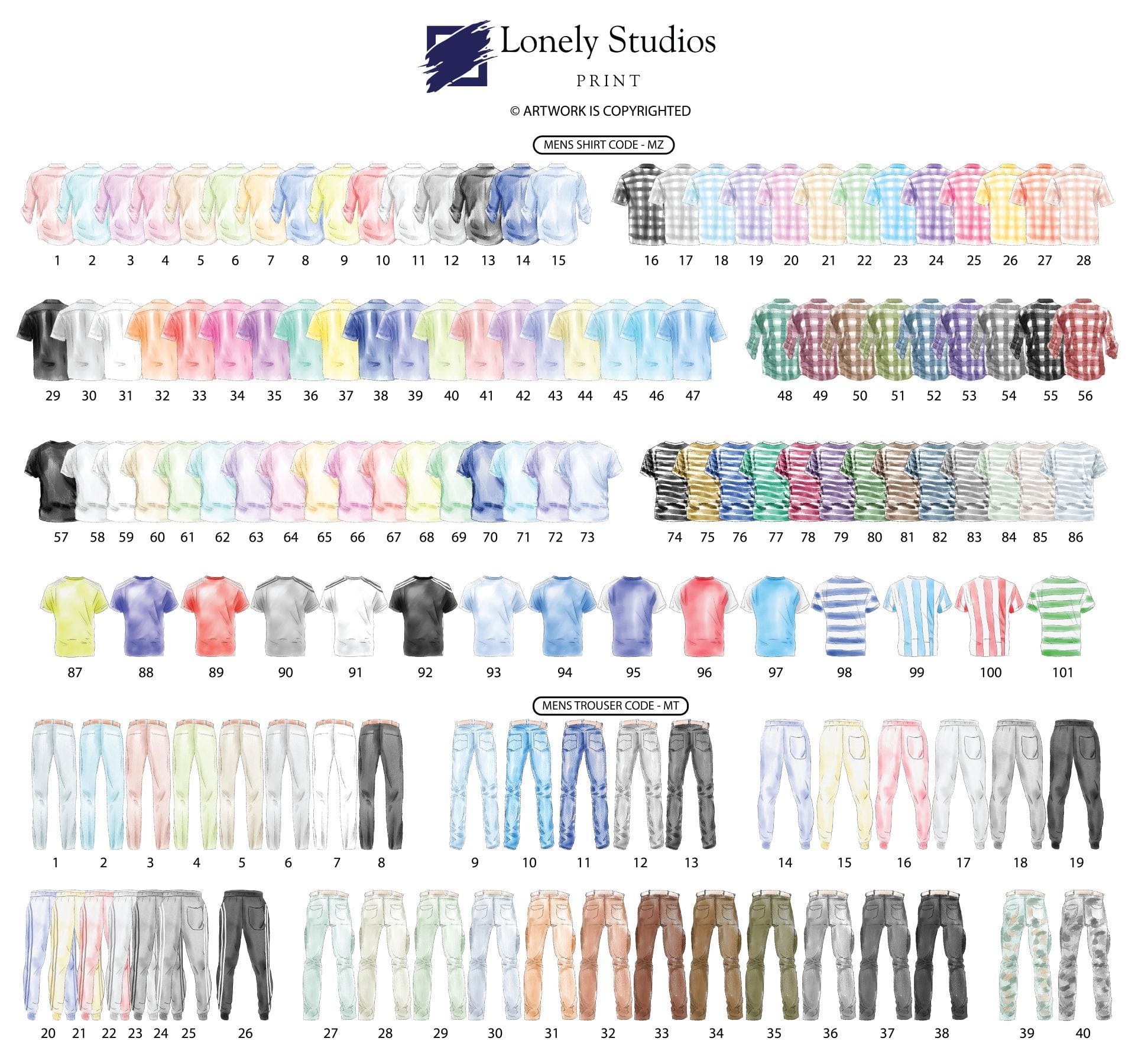 Personalised Family Print, Family gift, family custom print - Lonely Studios Print