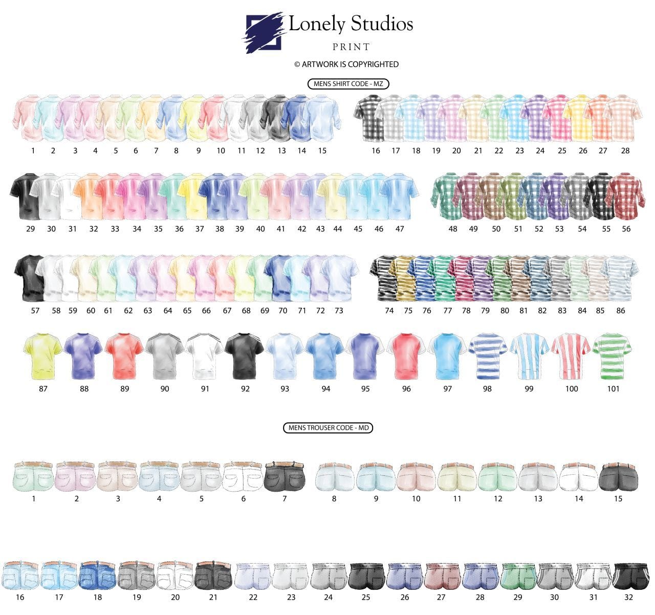 Personalised Family Print, Family gift, family custom print - Lonely Studios Print
